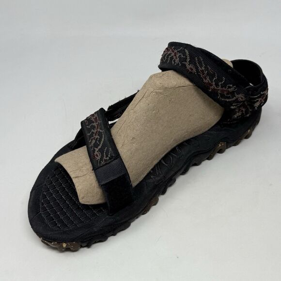 Teva Valkyrie Sandals Mens 10 M Black Scorpion Hiking Outdoor Water Hook & Loop - Picture 7 of 13